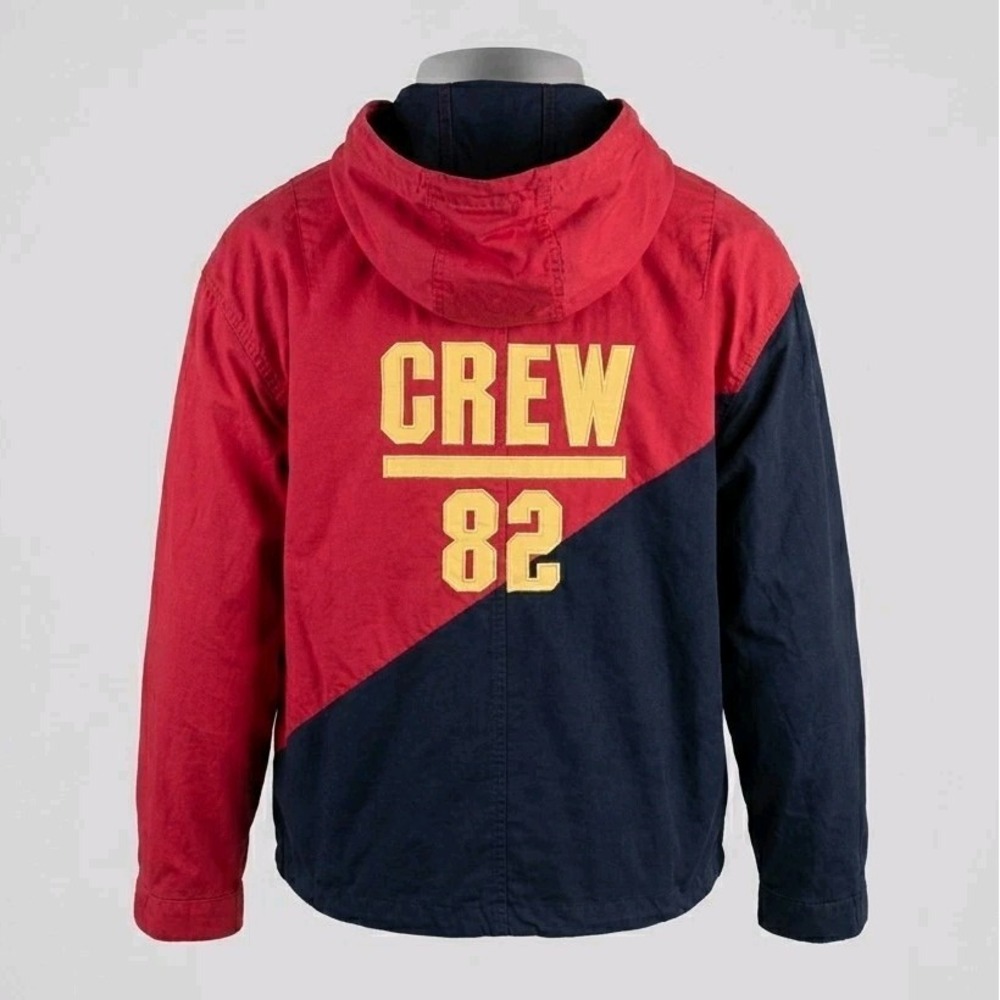 VTG Ivy Crew Explorer Nautical Jacket Men L Anorak 82 Stadium Zip Up 90s Sailing
